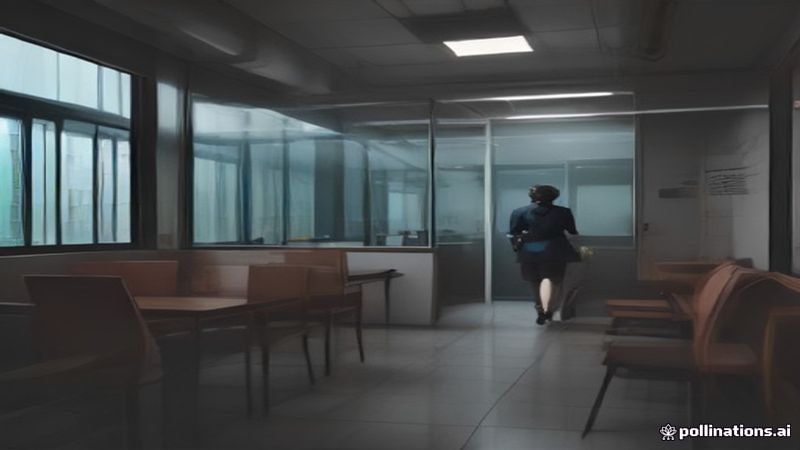 GL小说《她与她，字里成双》主题配图：两位女孩在书页与光影之间并肩而立